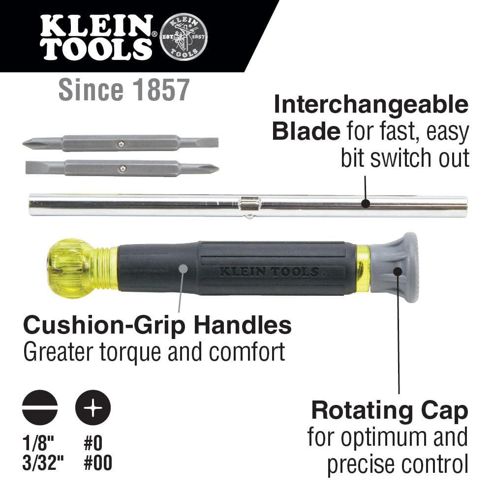 Klein Tools 4-in-1 Electronics Screwdriver, large image number 2