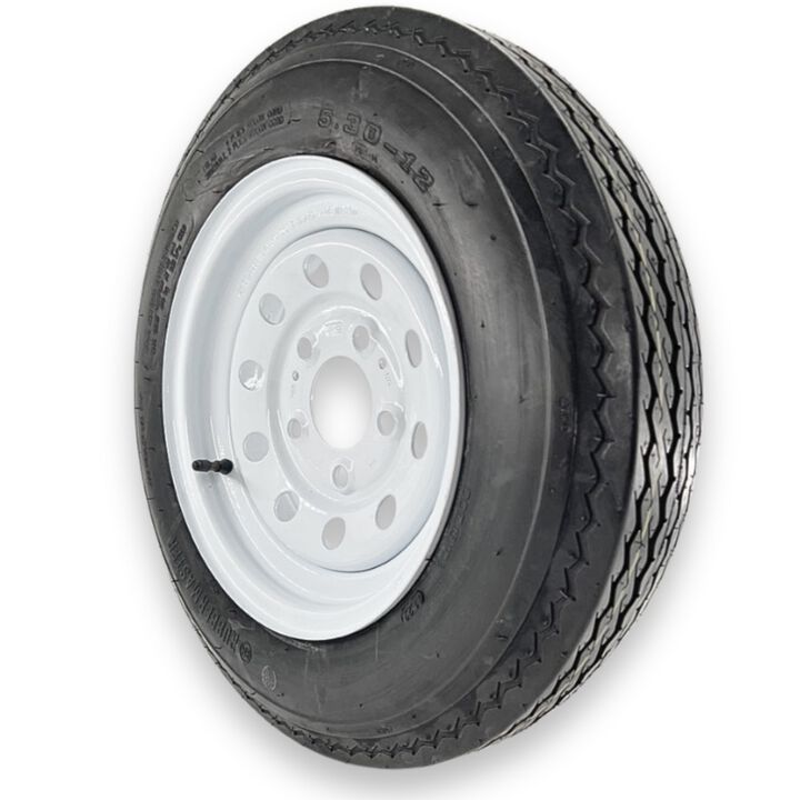 Rubbermaster Tire 5.30-12 4P TL & MTD 12 x 4 5 on 4.5 MODULAR, large image number 1