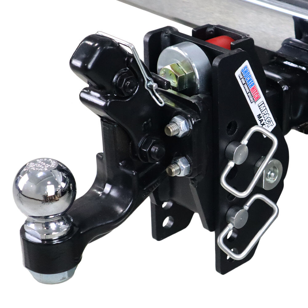 Shocker Hitch 20K Impact Max 2.5 Inch Cushion Hitch & Pintle & 2 Inch Ball, large image number 9