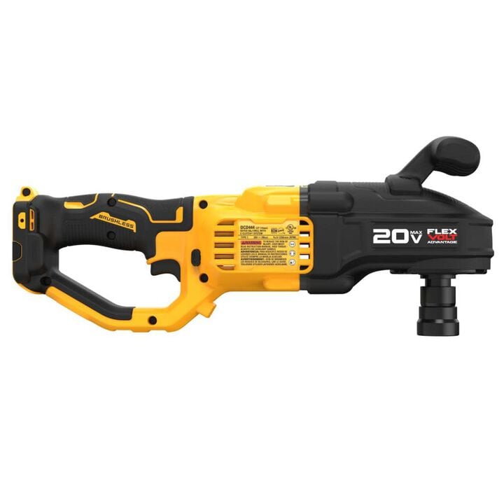 DEWALT FLEXVOLT Advantage 20V MAX 7/16in Quick Change Stud & Joist Drill (Bare Tool), large image number 3