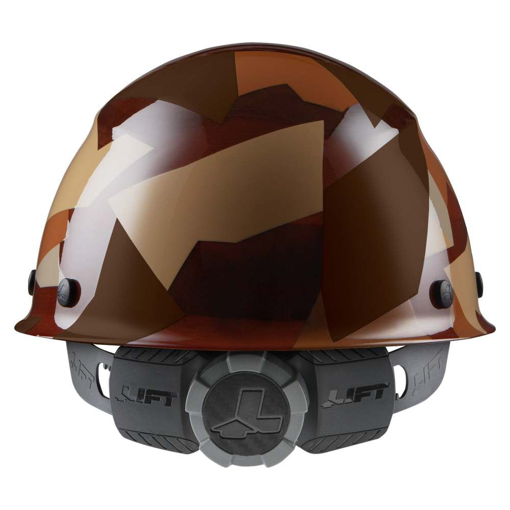 Lift Safety Hard Hat DAX FIFTY50 Desert Camo Fiber Resin Cap, large image number 3