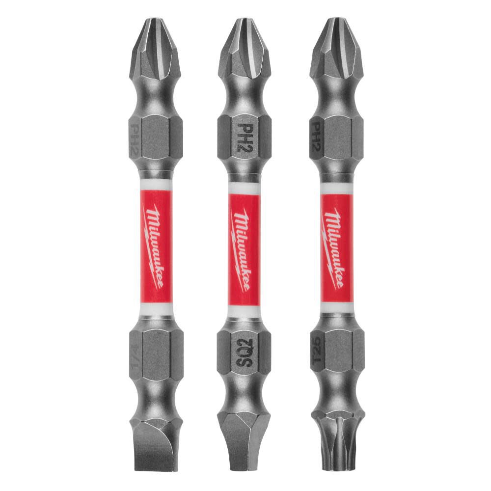 Milwaukee SHOCKWAVE Impact Duty PH2/SQ2/T25 Double Ended