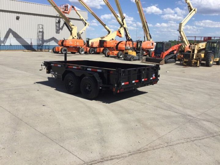 Diamond C MDT 12 Ft Tandem Axle Dump Trailer Used 2024, large image number 8