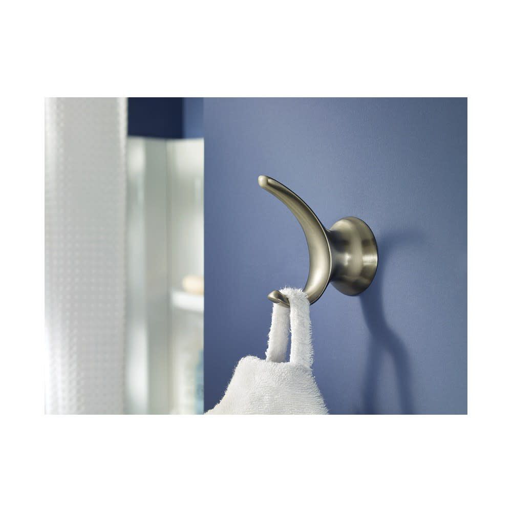 Moen brushed nickel robe hook clearance