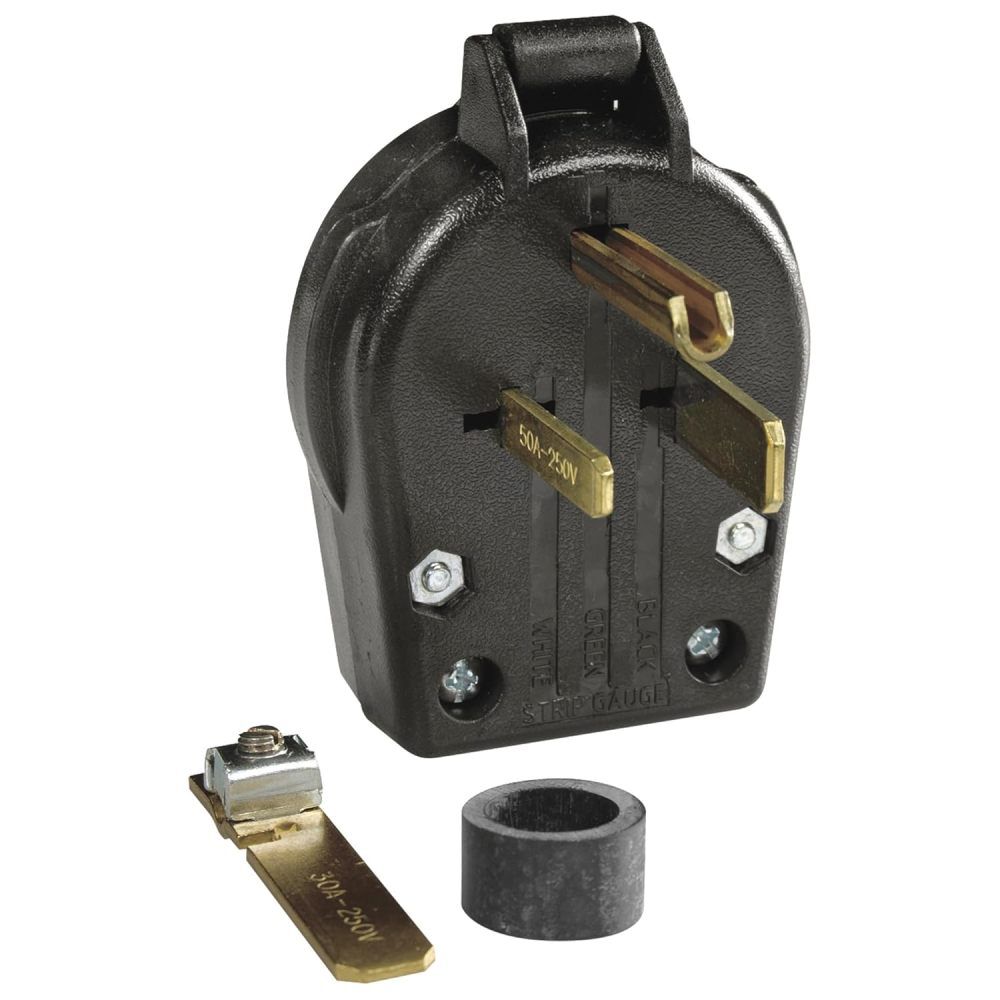 Hobart 50A 230V NEMA 6-30P/6-50P Pin Type Male Plug, large image number 2