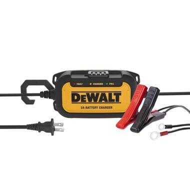 DEWALT Automotive Battery Charger & Maintainer 2 Amp