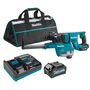 Makita Promotional 40V max XGT 1 1/8 Inch AVT Rotary Hammer Kit with Dust Extractor