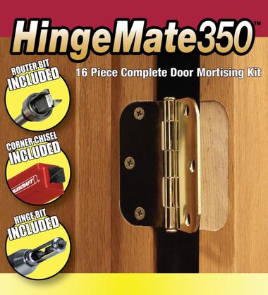 Milescraft HingeMate350 Door Mortise Kit, large image number 1