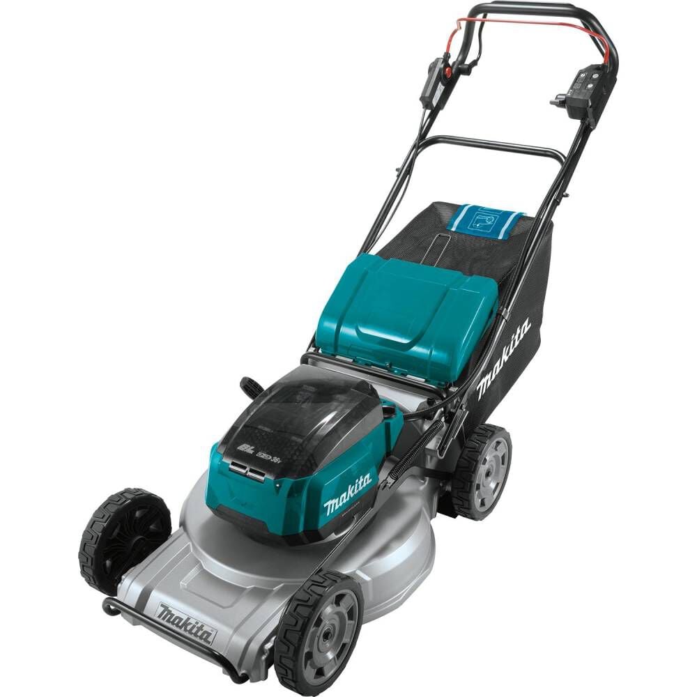 Makita 18V X2 (36V) LXT Lithium-Ion Brushless Cordless 21in Self-Propelled Commercial Lawn Mower Kit with 4 Batteries (5.0Ah), large image number 6