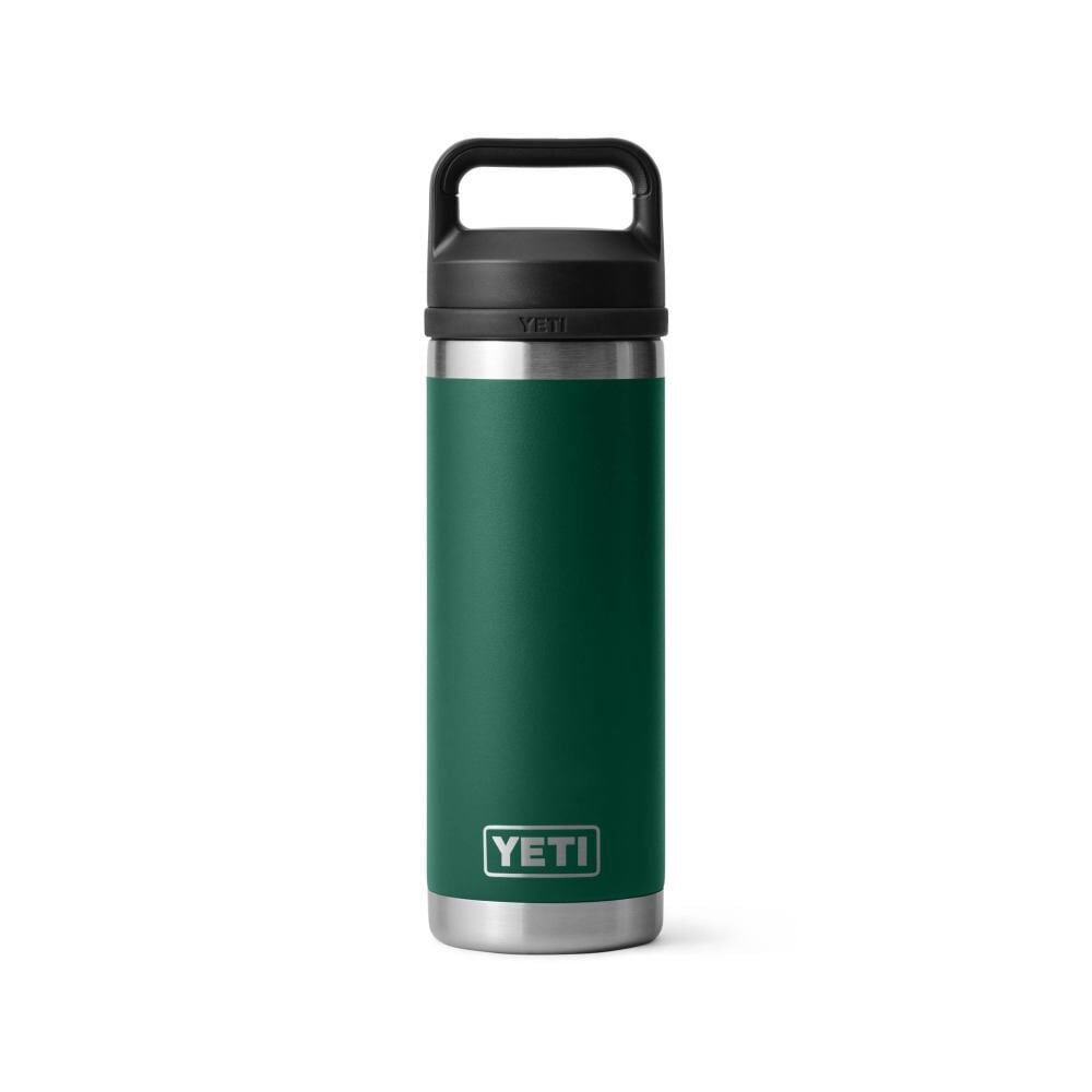 YETI Rambler 18 Oz Water Bottle with Chug Cap Black Forest Green – 21071505900
