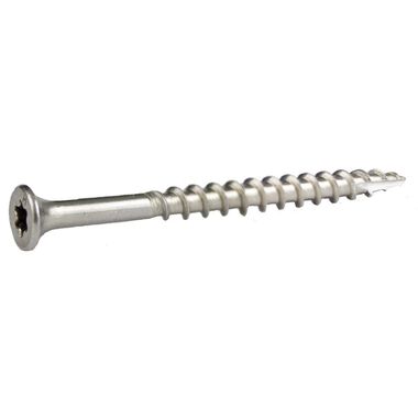 Grip Rite PrimeGuard Max 1-Lb Box #10 x 2.5-in Countersinking-Head Stainless Steel Star-Drive Deck Screws, large image number 2