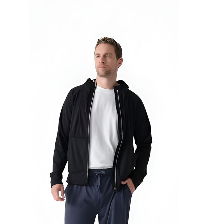FIELDSHEER Mens Everyday Full Zip Hoodie, large image number 1