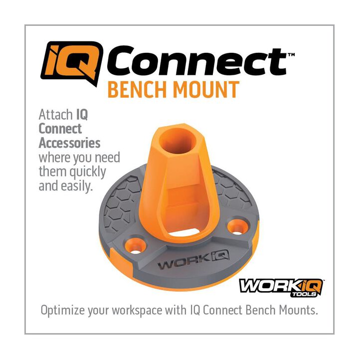 Work IQ Bench Mount for IQ Connect Hands-Free Accessory System -3/Pack, large image number 2