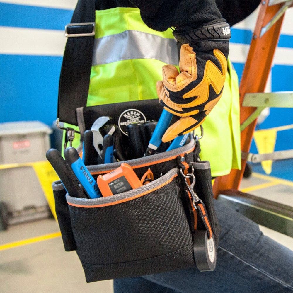 Klein Tools Tradesman Pro 15 Pocket Tool Pouch 5243 Acme Tools