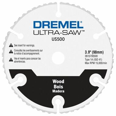 Dremel 4 In. Carbide Wood Cutting Wheel, large image number 0