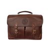 Duluth Pack Brown Leather Entrepreneur Briefcase, small image number 1