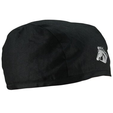 Black Stallion Welding Beanie Cap Black Cotton One Size Fit All, large image number 0