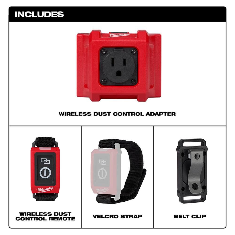 Milwaukee Wireless Dust Control Adapter Remote Kit 0950 20 Simolary simolary.com 6