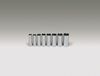 Wright Tool 1/2 In. Dr. 8 pc. 6 Pt. Deep Socket Set 1/2 In. to 15/16 In., small