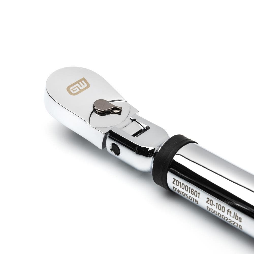 Digital torque store wrench gearwrench