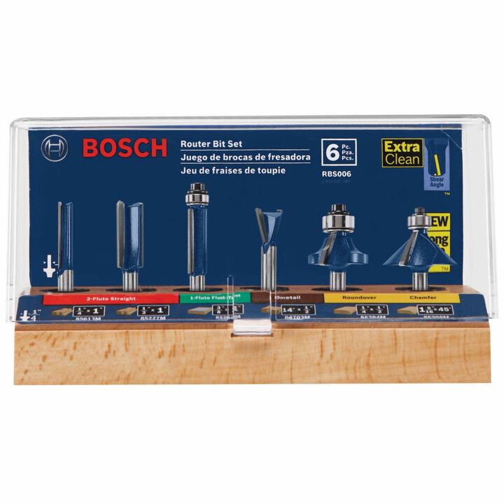 Bosch Multi-Purpose Set 1/4 Inch-Shank 6 Piece, large image number 2