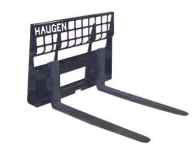 Marv Haugen 60 in Rail Style Pallet Fork For Skid-Steer Loaders 6000 lbs Capacity, large image number 1