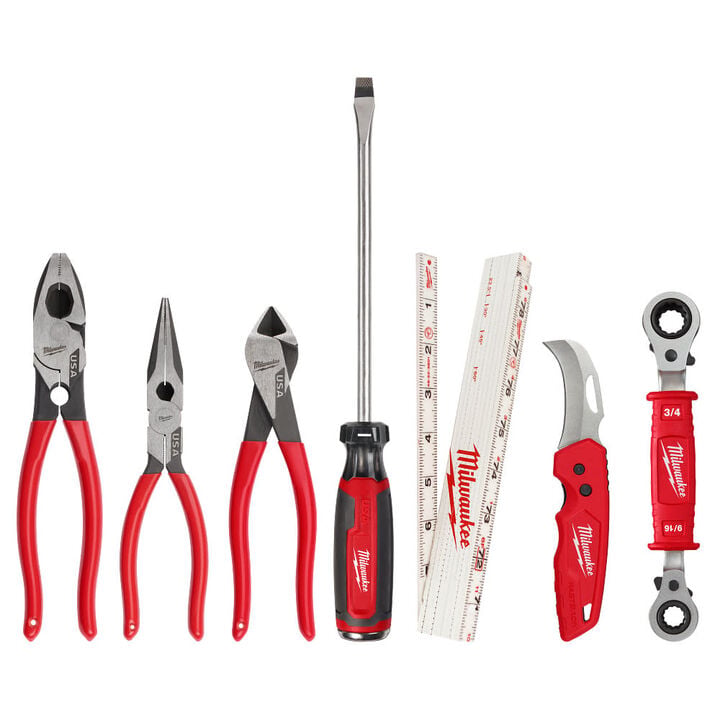 Milwaukee Power Utility Hand Tool Set, 7 Pieces, large image number 14
