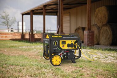 Champion Power Equipment Generator Dual Fuel Portable with Electric Start 3500 Watt, large image number 3