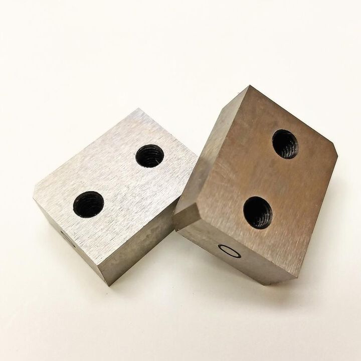 BN Products Replacement Cutting Blocks for DC-16W Hydraulic Rebar Cutter, large image number 1