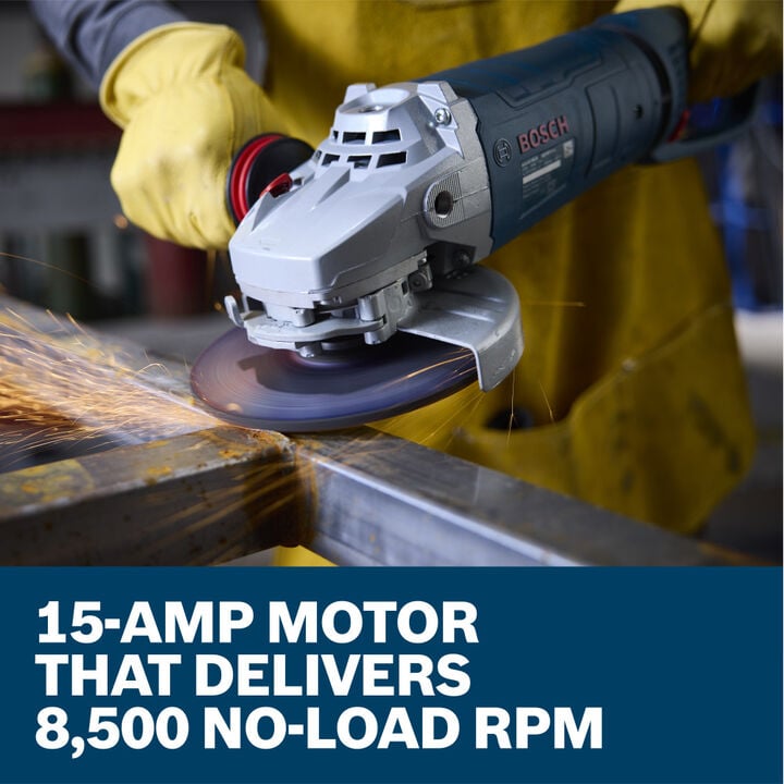 Bosch 7 Inch Large Angle Grinder 15 Amp, large image number 5