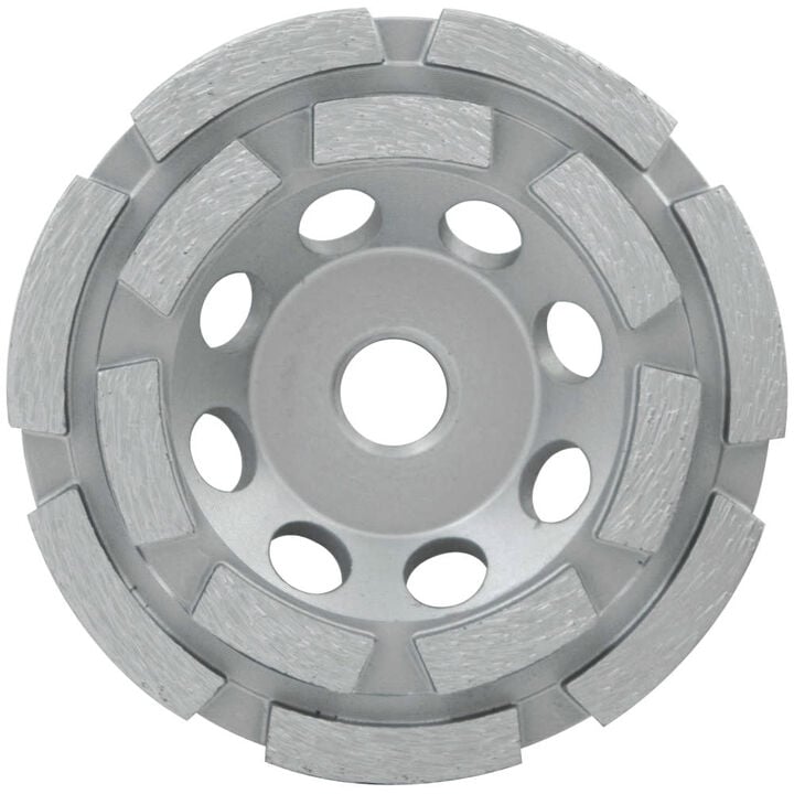 Milwaukee DIAMOND MAX 5 Inch Double Row Segmented Rim Diamond Cup Wheel for Concrete Grinding, large image number 5