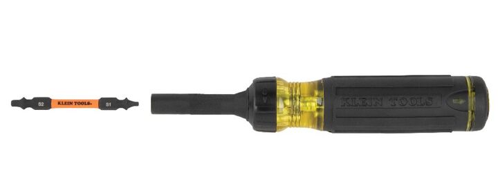 Klein Tools Replacement Bits, ProFlex #1 Square and #2 Square, 2 Pieces, large image number 2