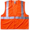 Ergodyne GloWear 8205Z Lime Class 2 Super Econo Vest - 4XL/5XL, small image number 1