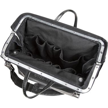 Klein Tools Deluxe Black Canvas Tool Bag 16-Inch, large image number 7