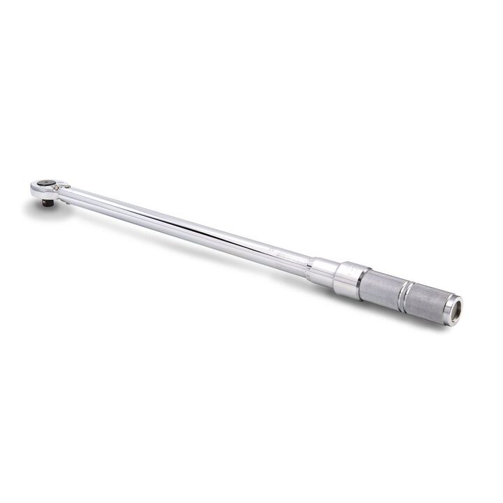 Proto 1/2 in Drive Ratcheting Head Micrometer Torque Wrench 70-350 Nm