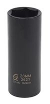 Sunex 1/2 Inch Drive 23mm Extra Thin Wall Deep Impact Socket, small image number 1