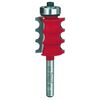 Freud 1/8 In. Radius Triple Beading & Fluting Bit with 1/4 In. Shank, small