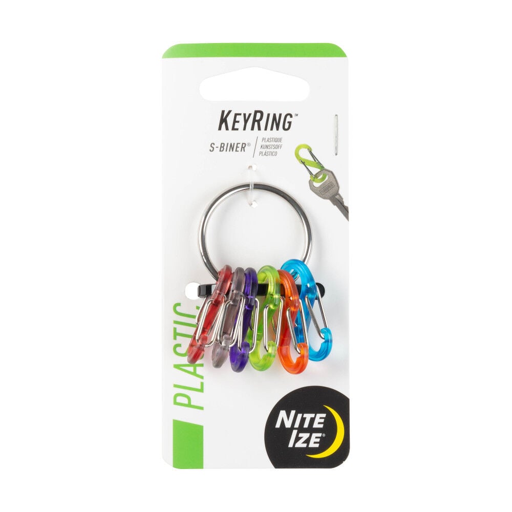 Nite Ize KeyRing S-Biner, Stainless, large image number 1