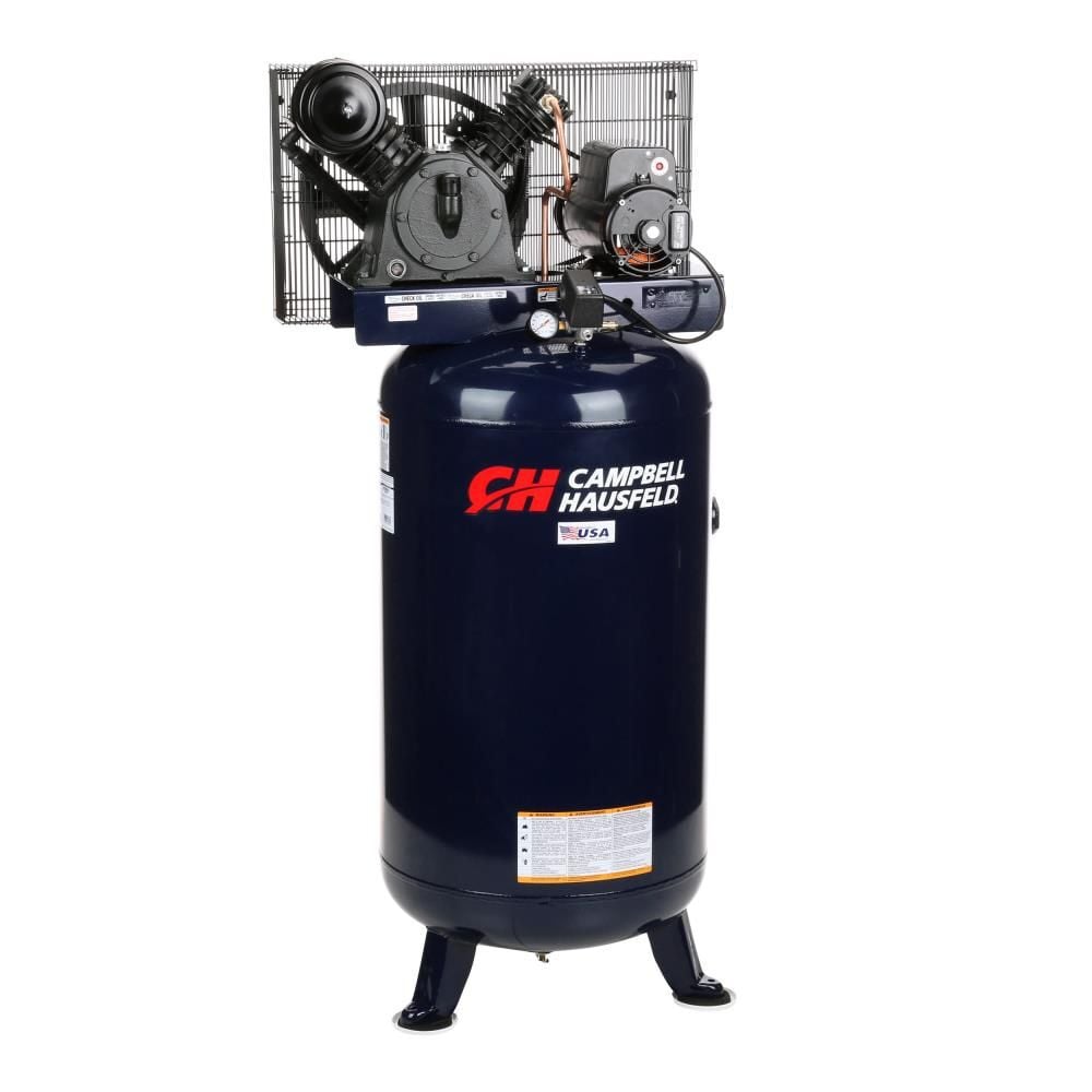 Campbell Hausfeld 80 Gallon Vertical Two Stage Stationary Electric Air Compressor, large image number 2