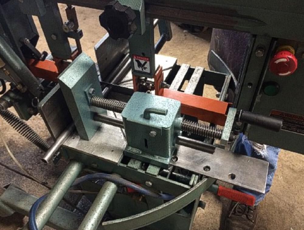 Ellis Screw Vise for Ellis 1600 Band Saw 6620 from Ellis Acme Tools