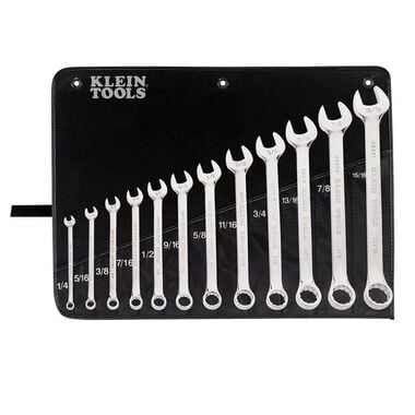 Klein Tools 12 Piece Combination Wrench Set