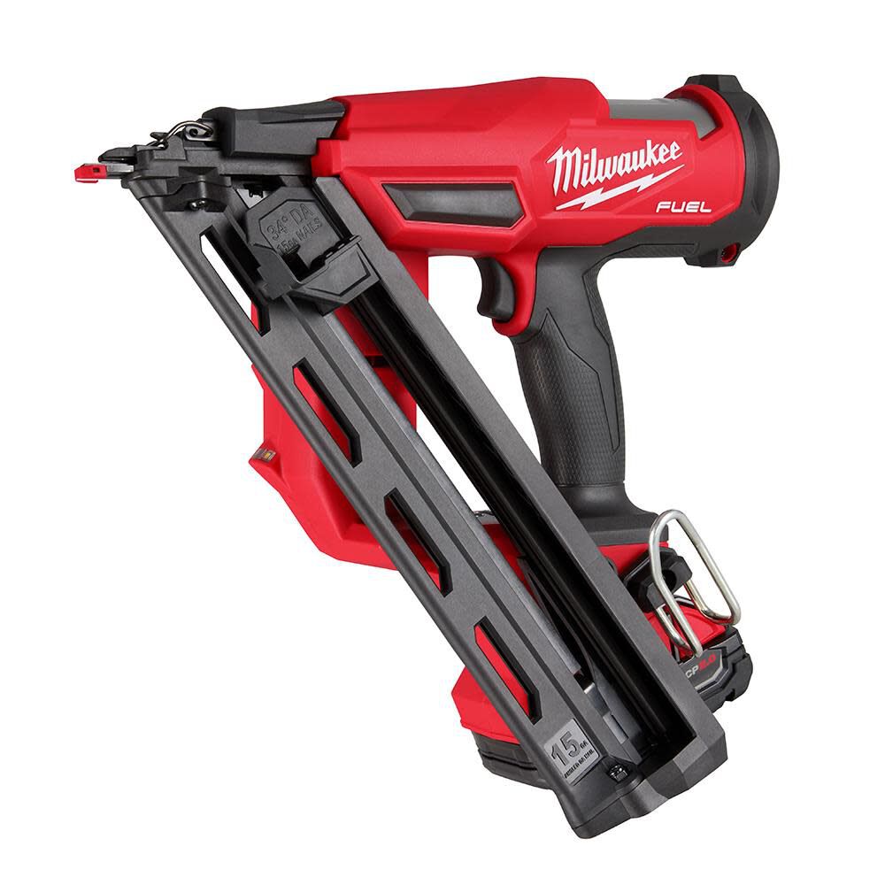 Milwaukee M18 Fuel 15 Gauge Finish Nailer Kit 2839 21ct - Image 16