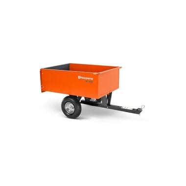Husqvarna 9 Cu ft Durable Steel Swivel Dump Cart