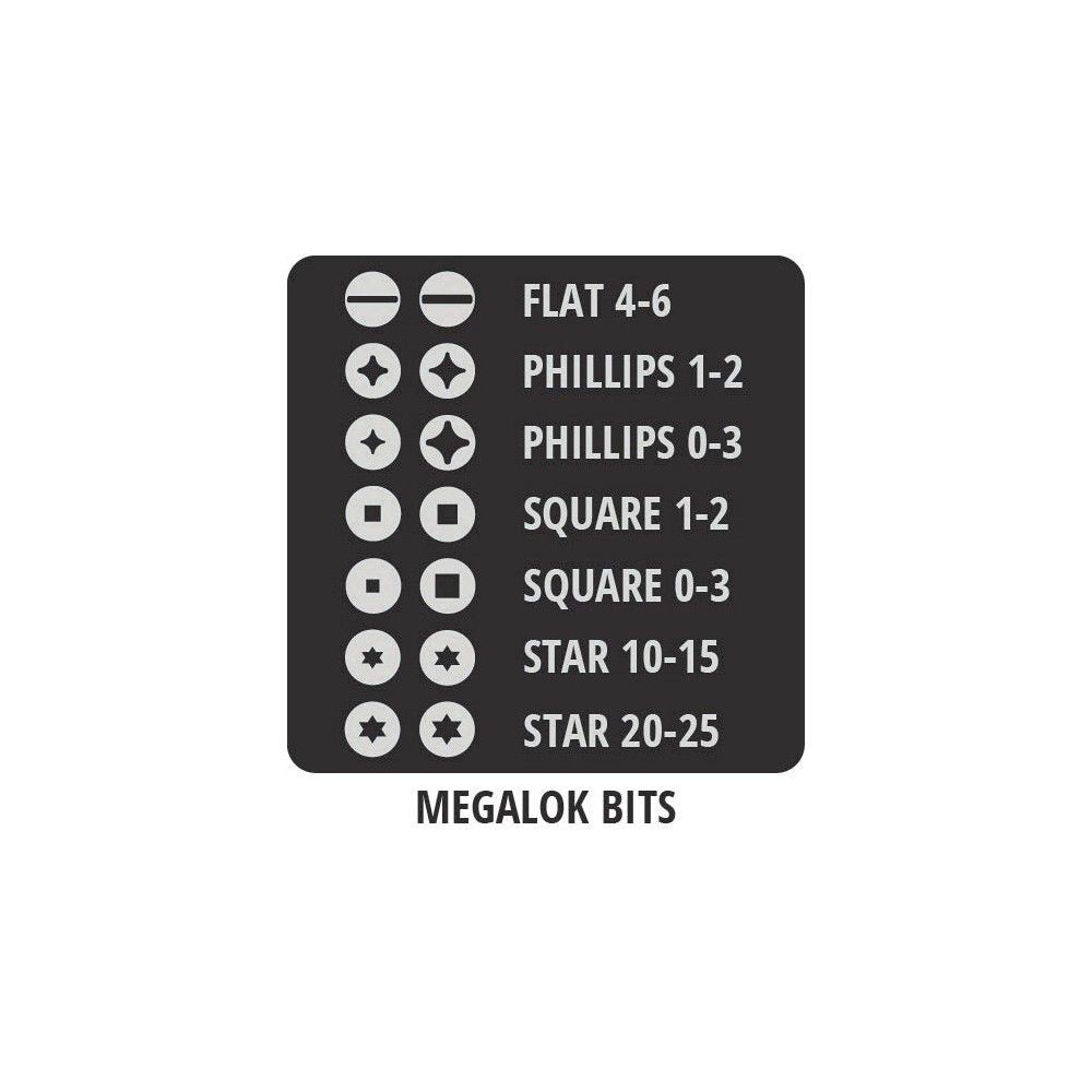 Megapro Original MegaLOK 15-In-1 Multi-Bit Screwdriver, large image number 6