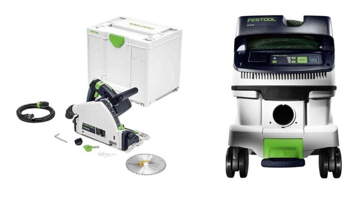 Festool TS 55 Track Saw & CT 26 Dust Extractor Bundle