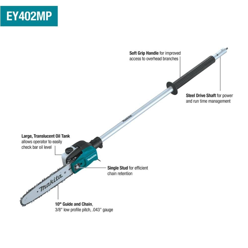 Makita 10in Pole Saw Couple Shaft Attachment, large image number 14