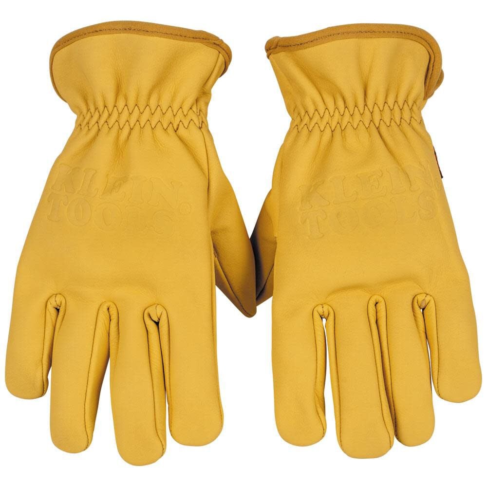 Klein Tools Cowhide Leather Gloves, Size Small - 60602