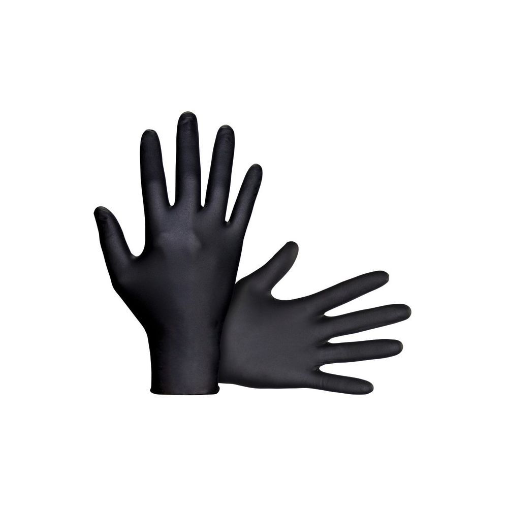 SAS Safety Raven Nitrile Gloves Disposable Powder-Free 100 pc - Medium - 66517, large image number 1