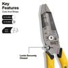 Klein Tools Slim Forged Dual NM Cable Stripper and Cutter, small image number 3