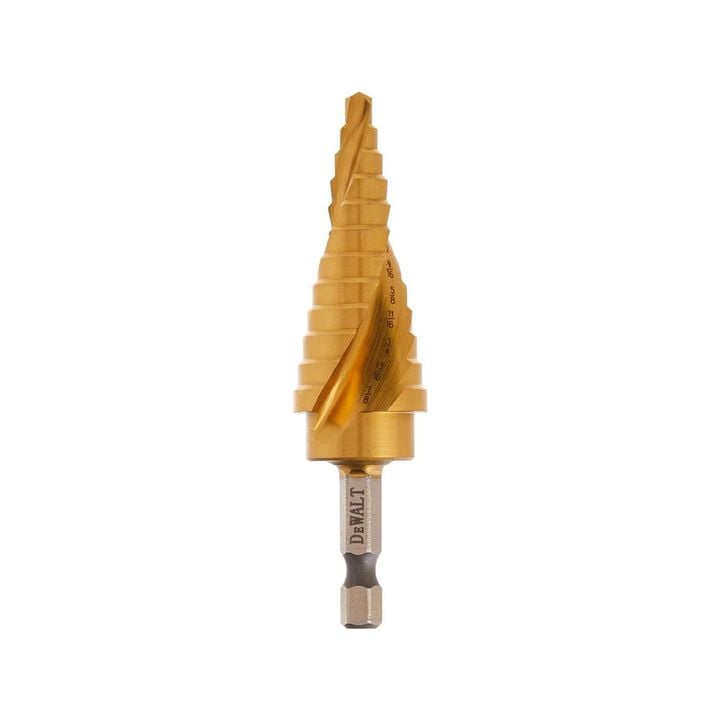 DEWALT 3/16 In. to 7/8 In. Impact Ready Step Drill Bit, large image number 4